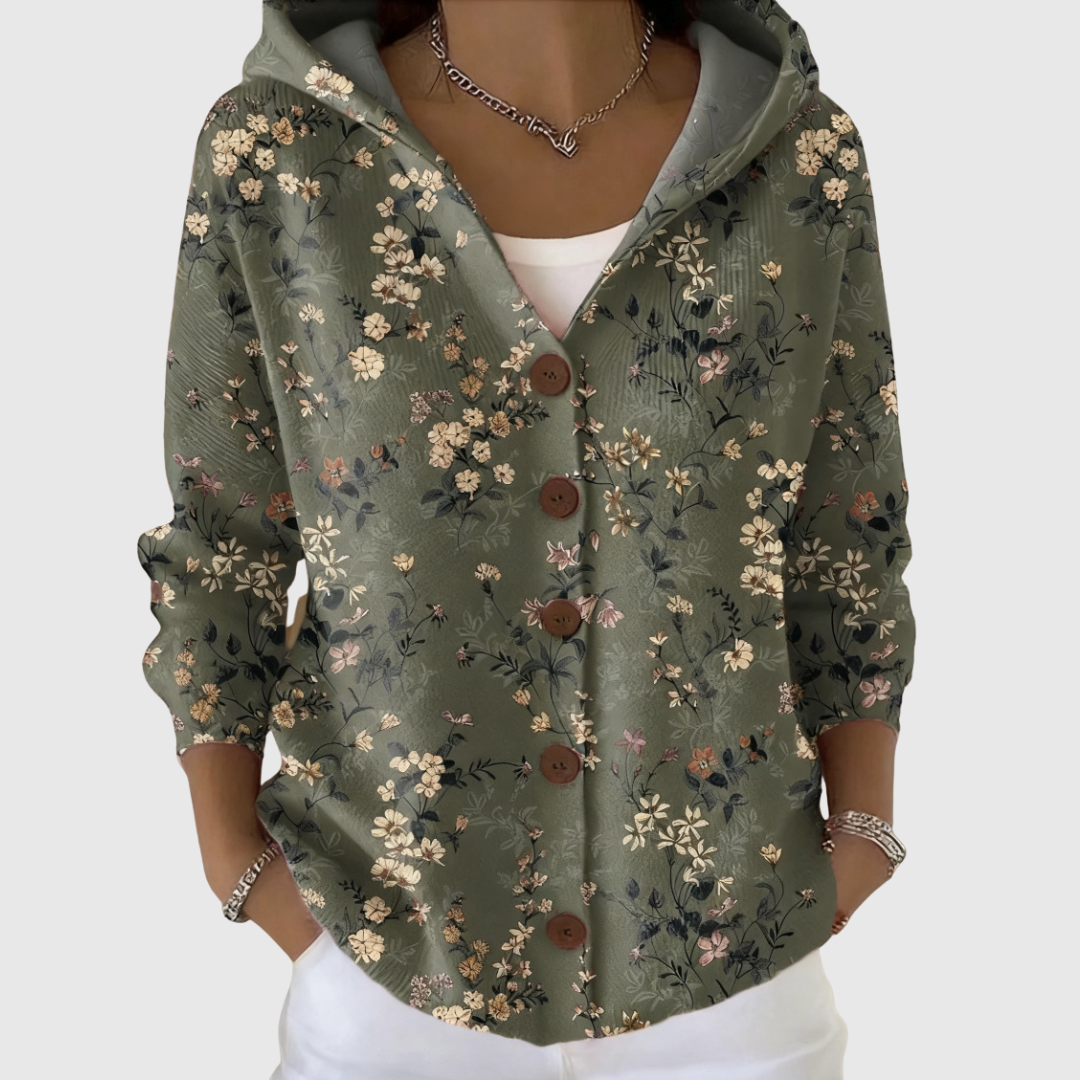 Marlene | Women's Comfortable Knitted Hooded Cardigan — Willow & Wren Melbourne