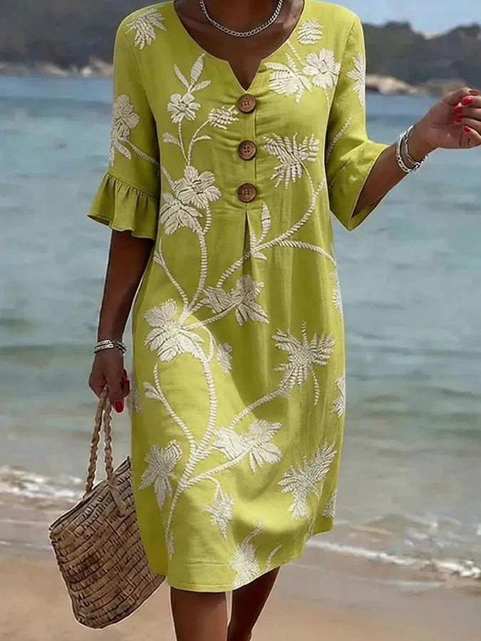 Elizabeth | Floral Relaxed Dress