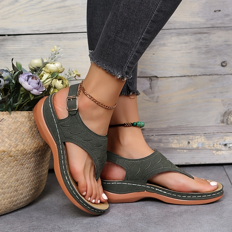 Louise | Women's Cushioned Comfort Sandals — Willow & Wren Melbourne