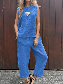 Charlotte | Women's Wide-Leg Relaxed Set — Willow & Wren Melbourne