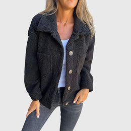 Hazel | Women's Elegant Jacket — Black — Willow & Wren Melbourne