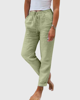 Joanna | Women's Elegant Trousers — Willow & Wren Melbourne