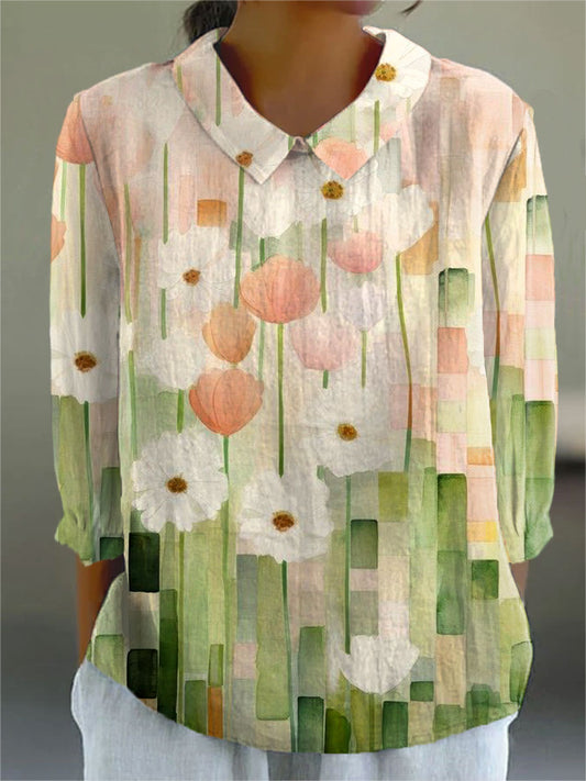 Christina | Printed Blouse