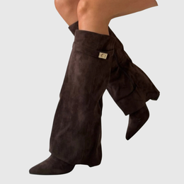 Lelene | Women's Block-Heel Mid-Calf Boots — Willow & Wren Melbourne