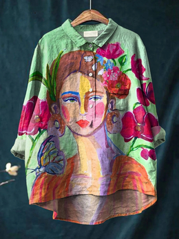 Holly | Women's Relaxed T-Shirt — Multicolour — Willow & Wren Melbourne