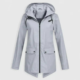 Lottie | Women's Comfortable Jacket — Blue — Willow & Wren Melbourne