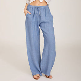 Charlotte | Women's Comfortable Drawstring Trousers — Willow & Wren Melbourne