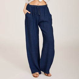 Charlotte | Women's Comfortable Drawstring Trousers — Willow & Wren Melbourne