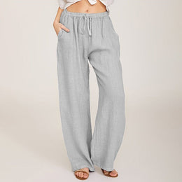 Charlotte | Women's Comfortable Drawstring Trousers — Willow & Wren Melbourne