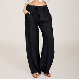 Charlotte | Women's Comfortable Drawstring Trousers — Willow & Wren Melbourne