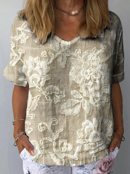 Evelyn | Women's Printed Blouse — Willow & Wren Melbourne