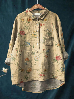 Hazel | Women's Floral Relaxed T-Shirt — Willow & Wren Melbourne