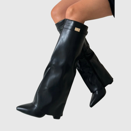 Lelene | Women's Block-Heel Mid-Calf Boots — Willow & Wren Melbourne