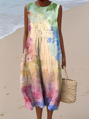 Rosie | Floral Midi Dress