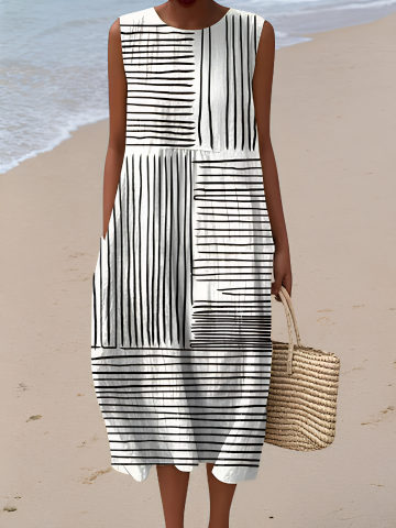 Harriet | Printed Midi Dress