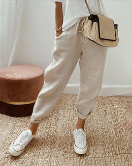 Clara | Women's Elegant Comfortable Trousers — Willow & Wren Melbourne