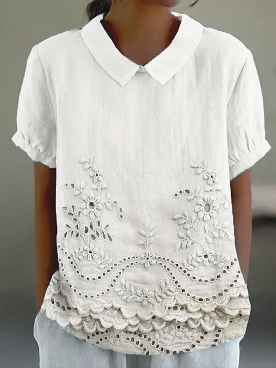 Zoe | Women's Floral Blouse — Willow & Wren Melbourne