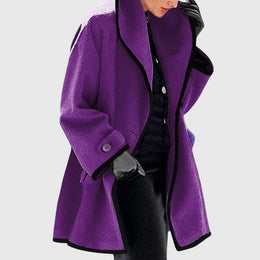 Sophie | Women's Contrast-Trim Jacket — Willow & Wren Melbourne