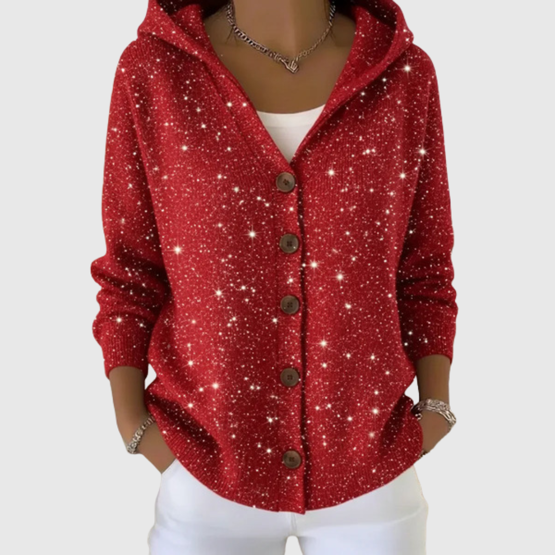 Marie | Women's Comfortable Knitted Hooded Cardigan — Willow & Wren Melbourne