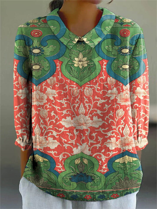 Faye | Printed Blouse