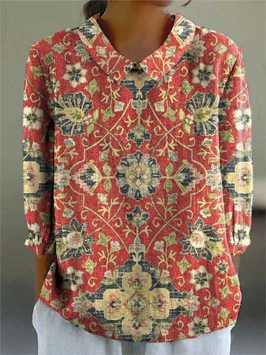 Janet | Printed Blouse