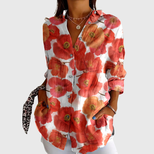 Patricia | Lightweight Printed Blouse