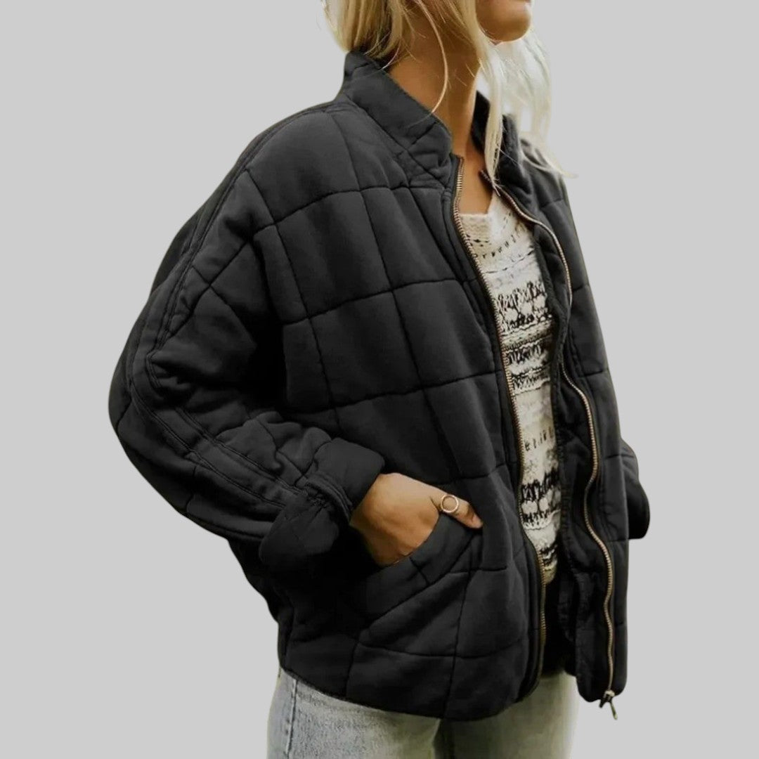 Holly | Women's Elegant Jacket — Khaki — Willow & Wren Melbourne