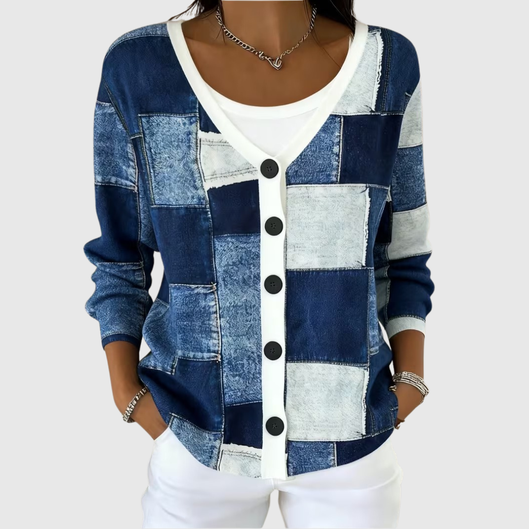 Victoria | Women's Comfortable Knitted Button-Front Cardigan — Willow & Wren Melbourne