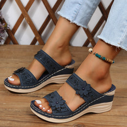Charlotte | Women's Comfortable Wedge Sandals — Willow & Wren Melbourne