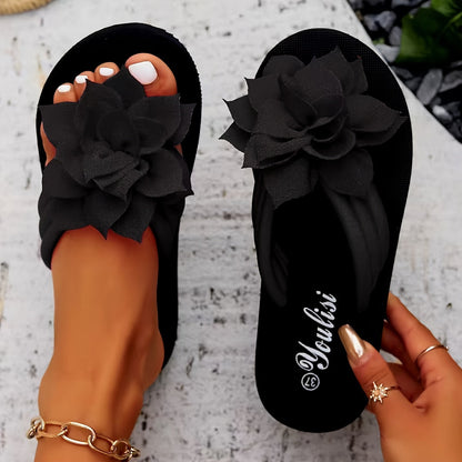 Rose | Women's Elegant Floral Sandals — Willow & Wren Melbourne
