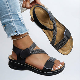 Nicola | Women's Cushioned Comfort Sandals — Willow & Wren Melbourne