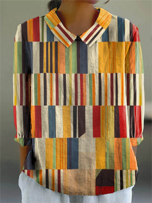 Sophie | Women's Printed Blouse — Willow & Wren Melbourne