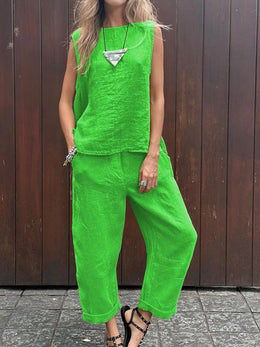 Charlotte | Women's Wide-Leg Relaxed Set — Willow & Wren Melbourne