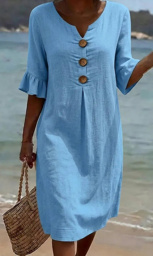 Marlene | Women's Relaxed Dress — Willow & Wren Melbourne