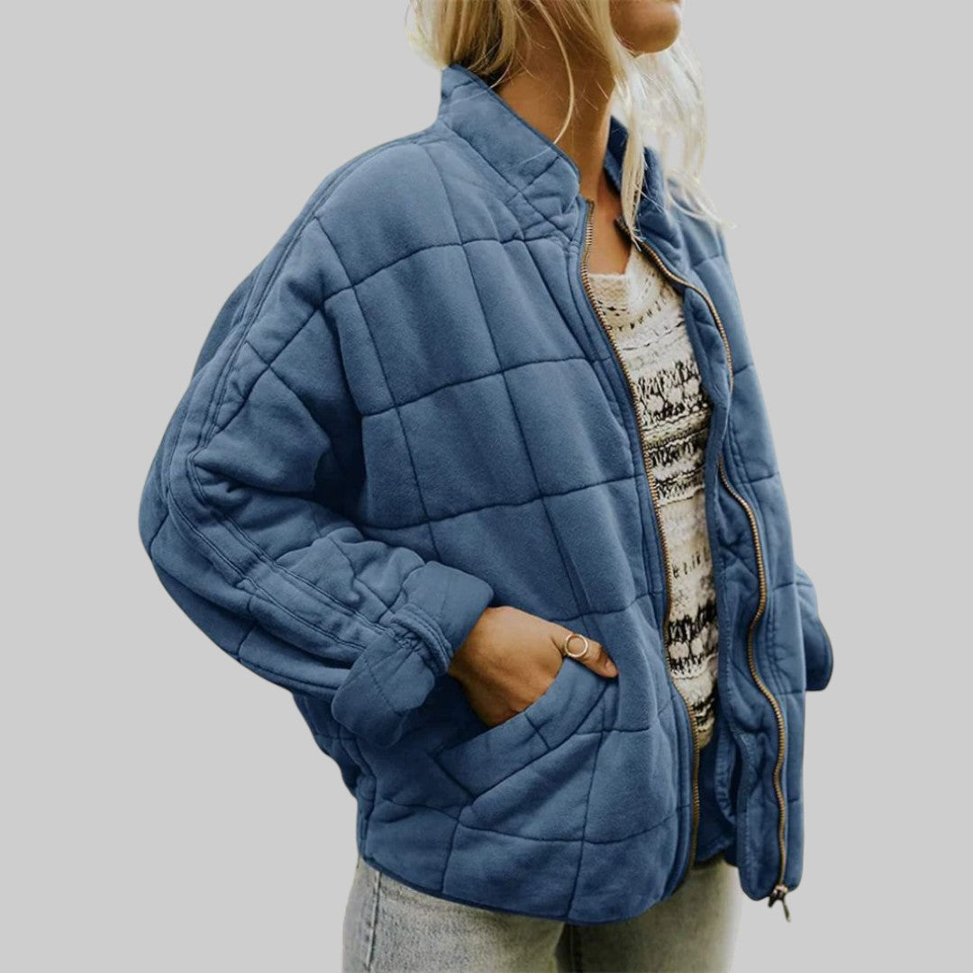 Holly | Women's Elegant Jacket — Khaki — Willow & Wren Melbourne