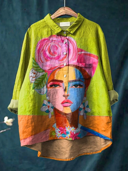 Martha | Women's Printed Relaxed T-Shirt — Willow & Wren Melbourne