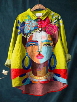 Martha | Women's Printed Relaxed T-Shirt — Willow & Wren Melbourne