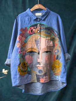 Martha | Women's Printed Relaxed T-Shirt — Willow & Wren Melbourne