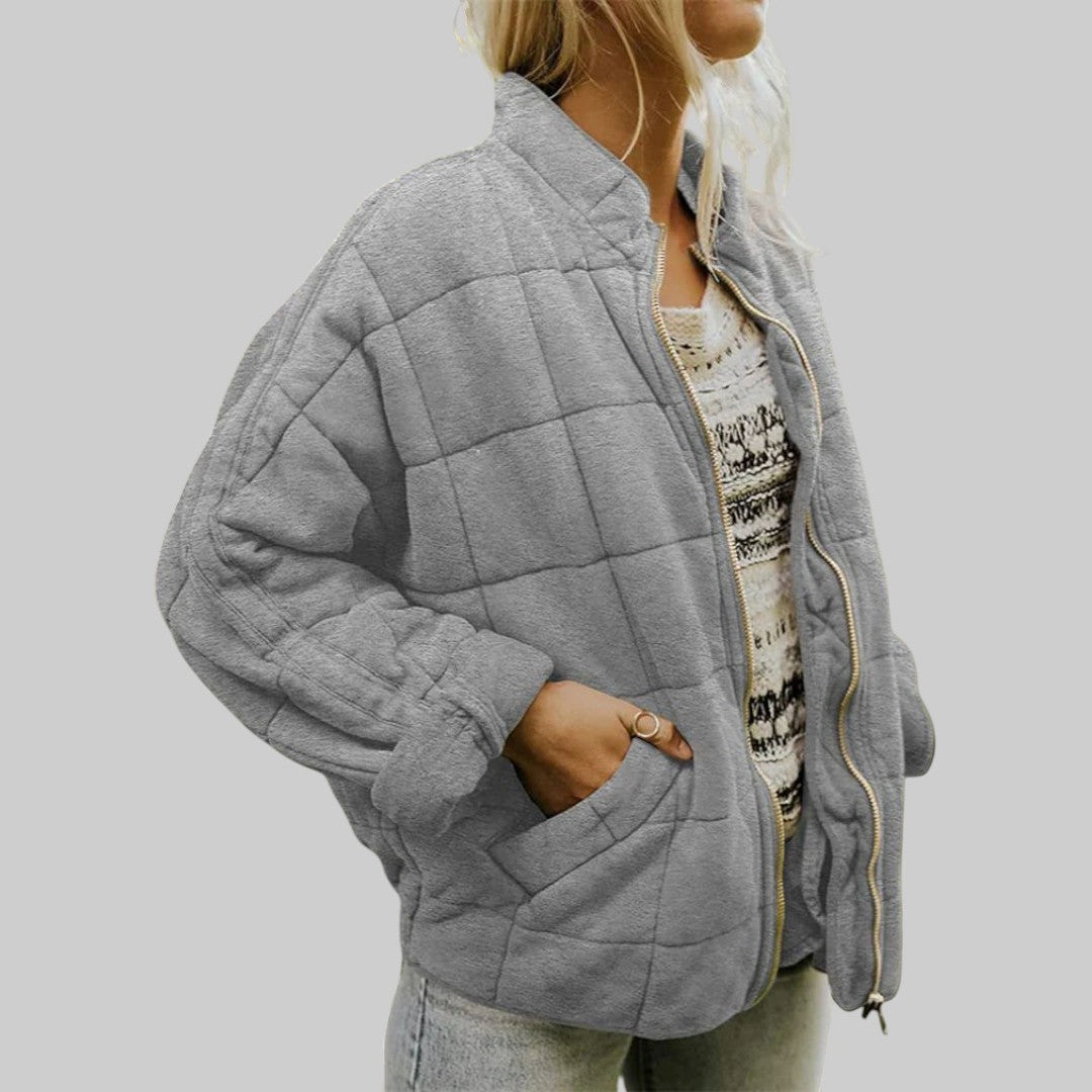Holly | Women's Elegant Jacket — Khaki — Willow & Wren Melbourne