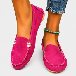 Nancy | Women's Classic Loafers — Green — Willow & Wren Melbourne