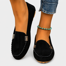 Nancy | Women's Classic Loafers — Green — Willow & Wren Melbourne