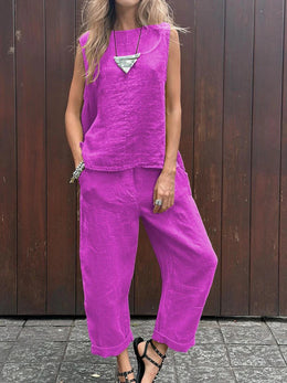 Charlotte | Women's Wide-Leg Relaxed Set — Willow & Wren Melbourne