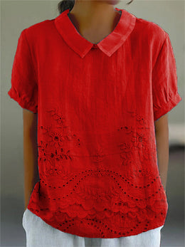 Zoe | Women's Floral Blouse — Willow & Wren Melbourne