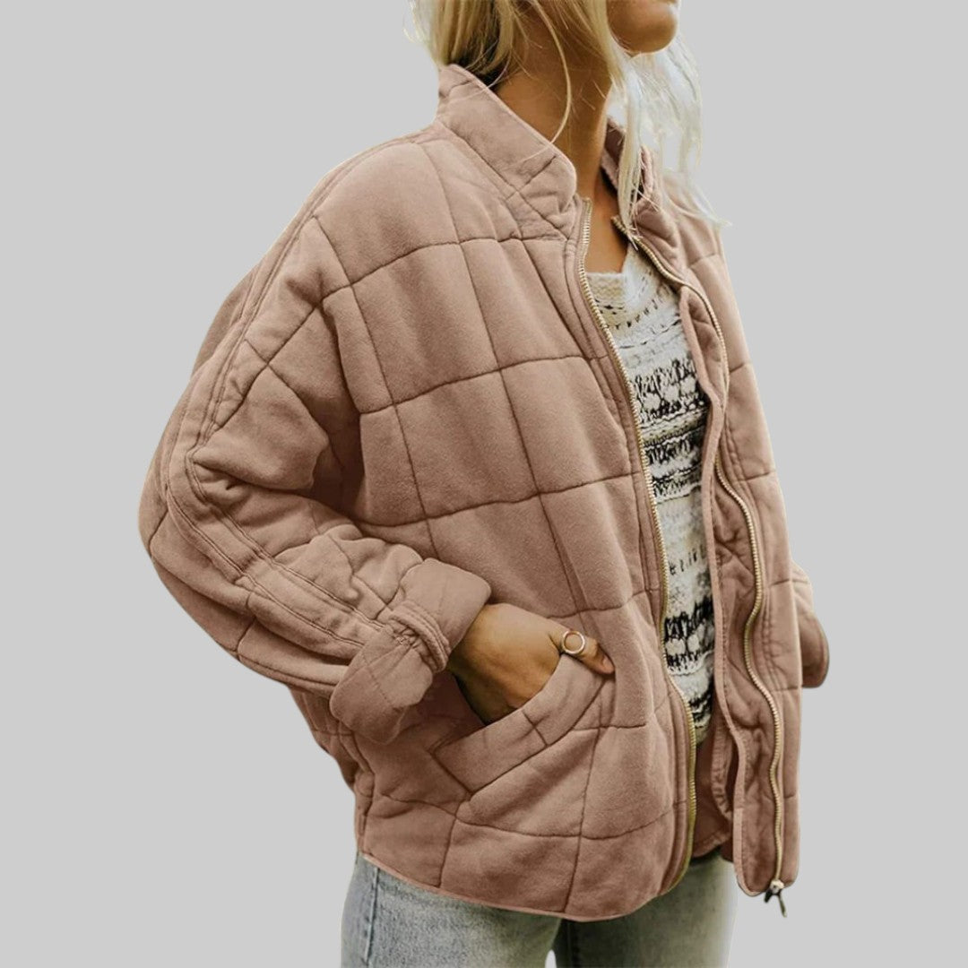 Holly | Women's Elegant Jacket — Khaki — Willow & Wren Melbourne