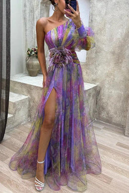 Francesca | Women's Floral Maxi Pleated Dress — Willow & Wren Melbourne