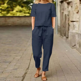 Joanna | Women's Wide-Leg Set — Willow & Wren Melbourne