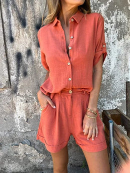 Madeleine | Women's Button-Front Set — Willow & Wren Melbourne