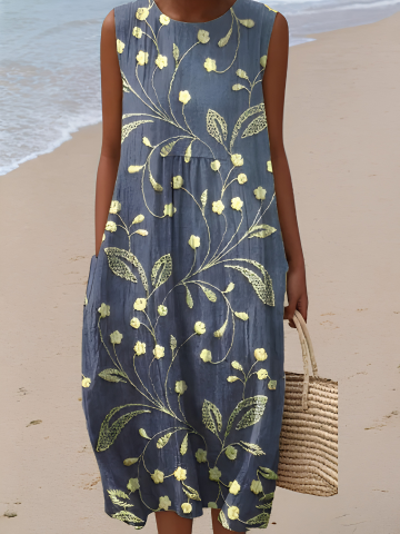 Claudia | Floral Midi Dress