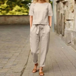 Joanna | Women's Wide-Leg Set — Willow & Wren Melbourne