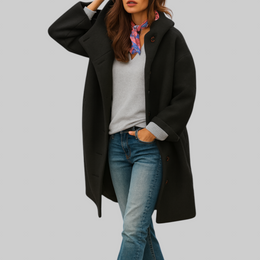 Rose | Women's Comfortable Long Coat — Willow & Wren Melbourne